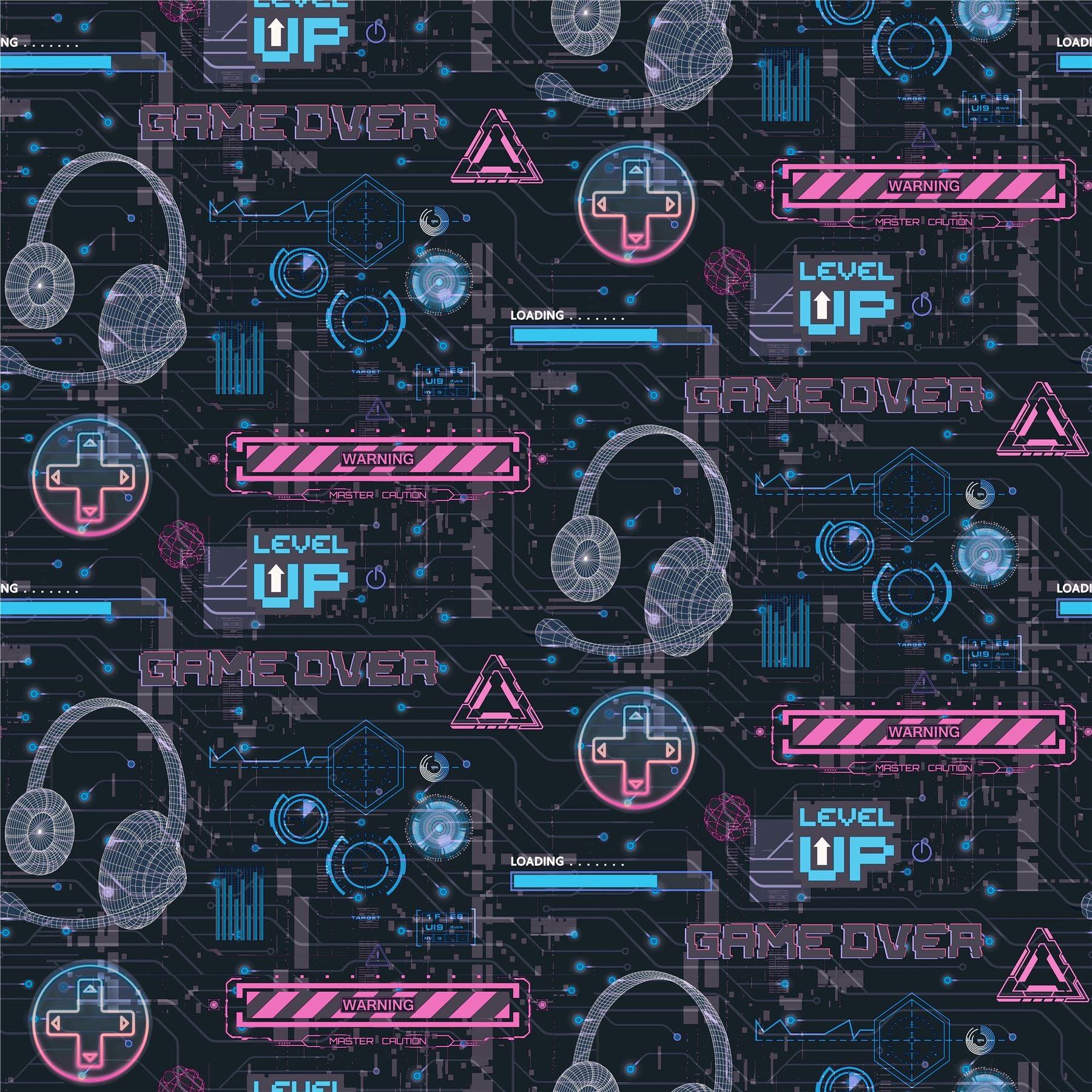 Gamer Pink Wallpaper