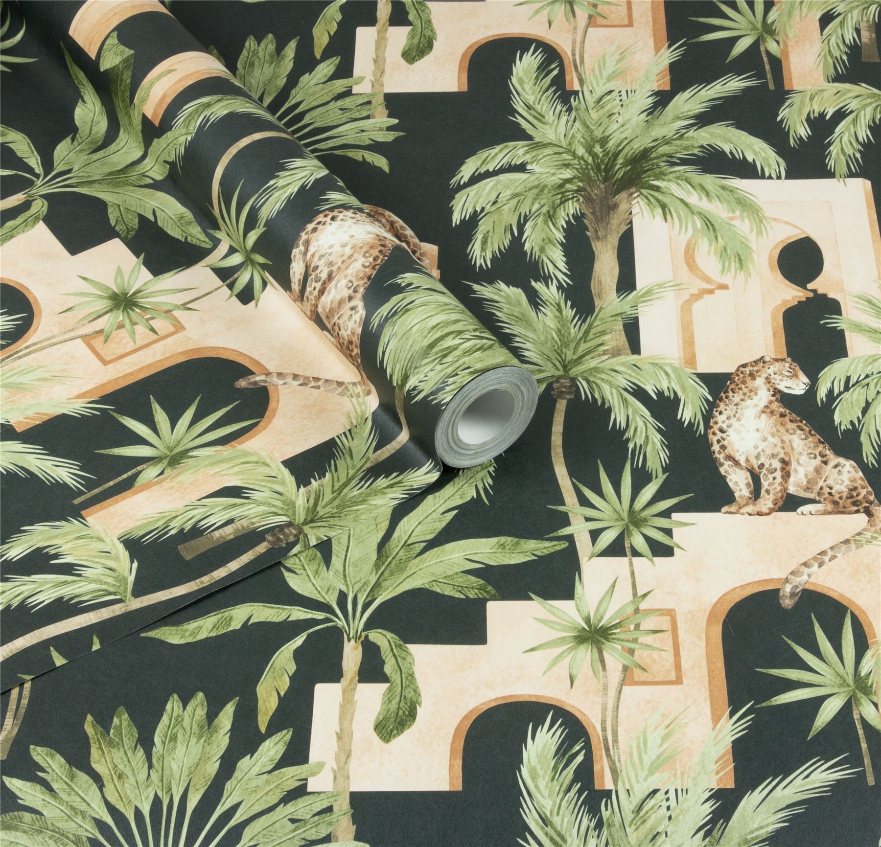 Leopard Arches Wallpaper