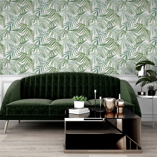 Palm Leaves Green sw12