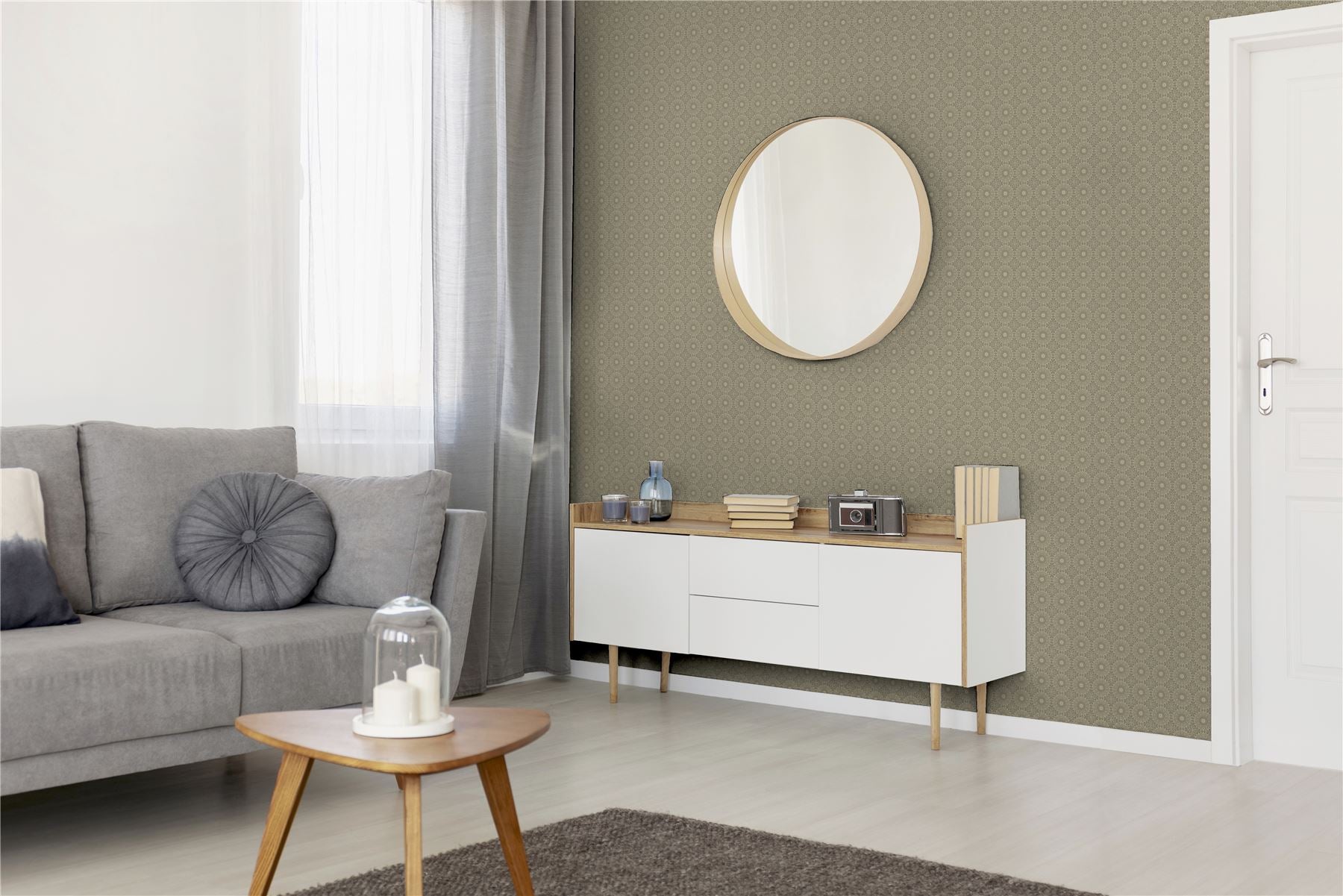 Symmetrical Chic Wallpaper