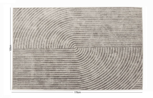 Muse Zen Grey 120 x 170cm Rug