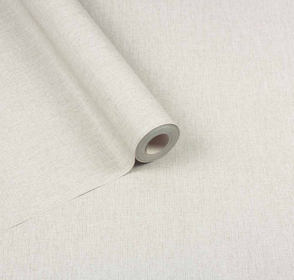 Fabric Texture Neutral Wallpaper