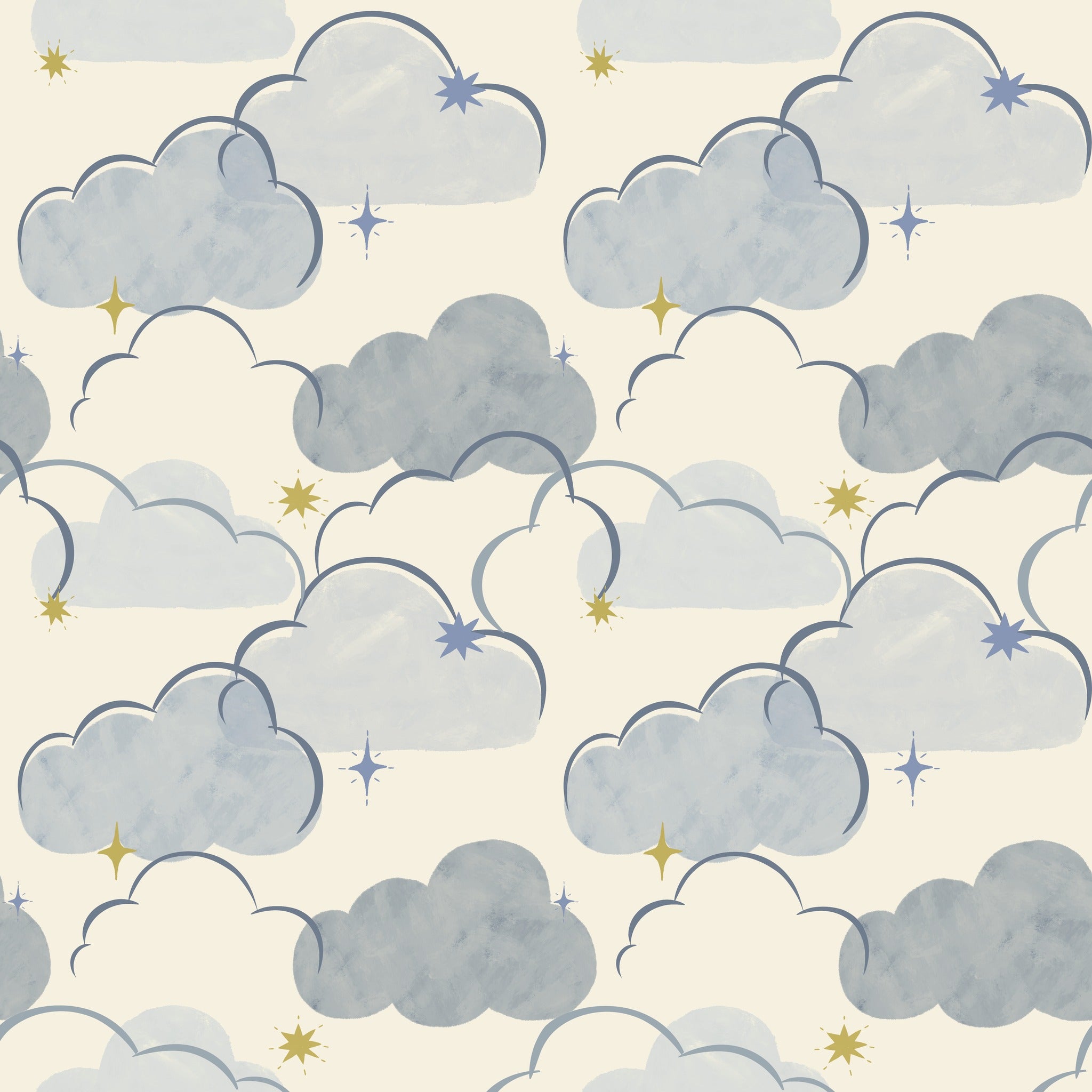 Every Cloud Blue Wallpaper