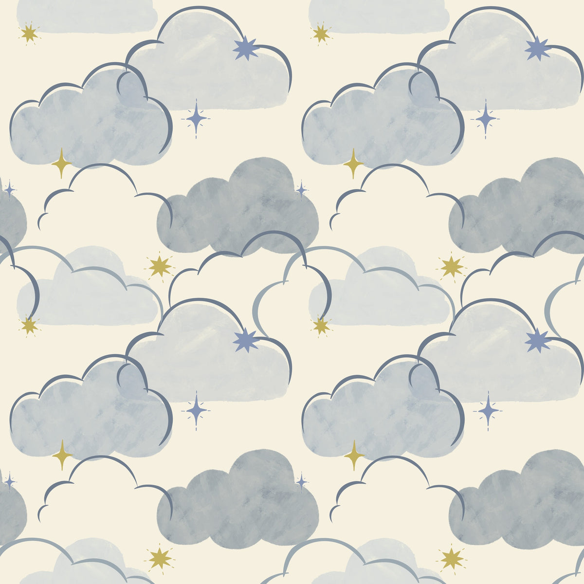 Every Cloud Blue Wallpaper