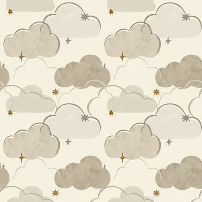 Every Cloud Beige Wallpaper