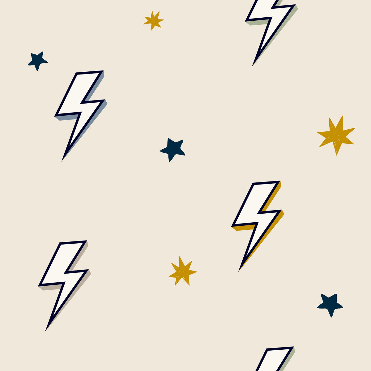 Bolt Cream Wallpaper