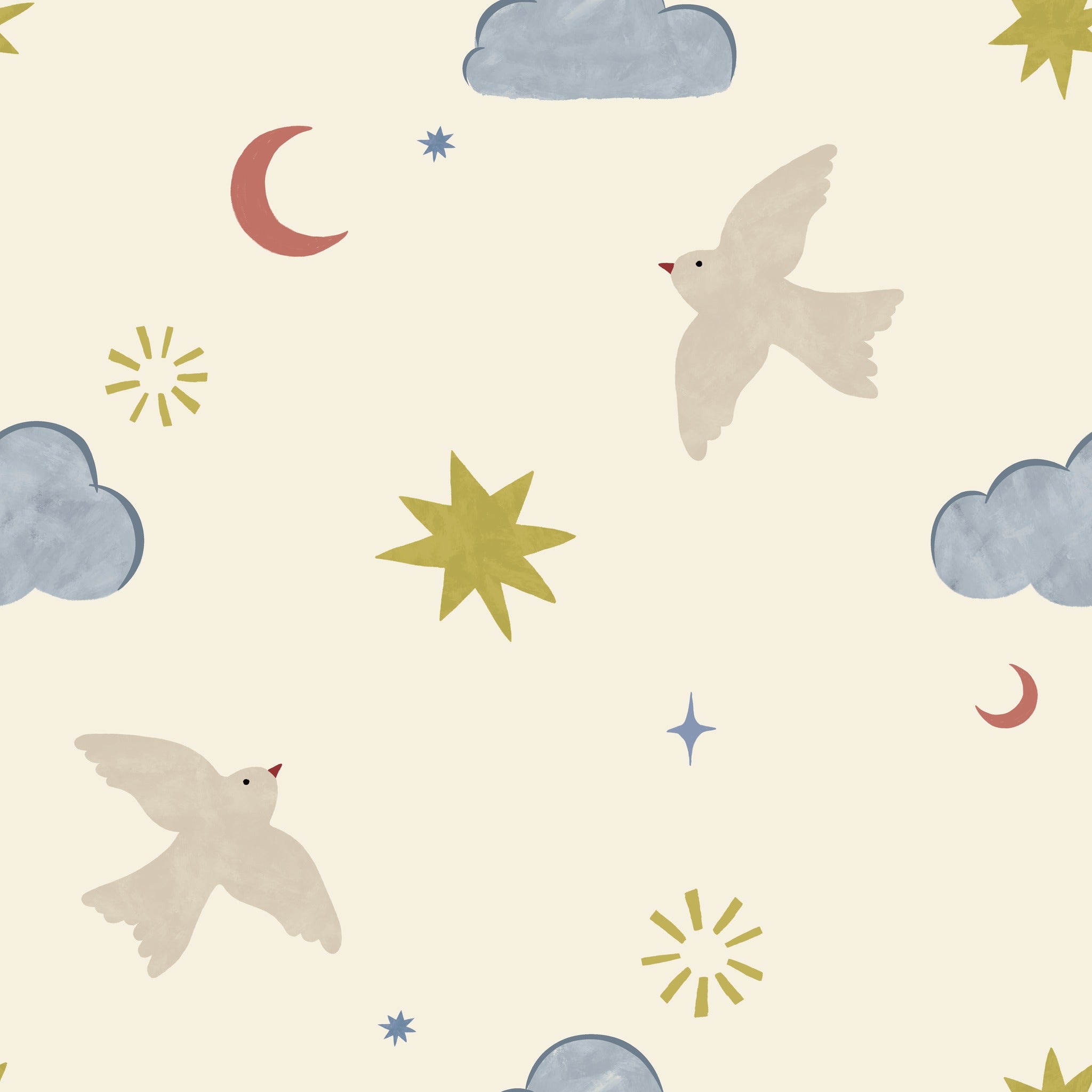 Evening Chorus Multi Wallpaper