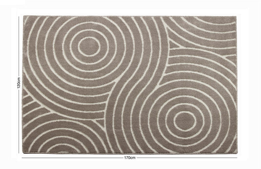 Rhythm Sculpt Natural 120 x 170cm Rug