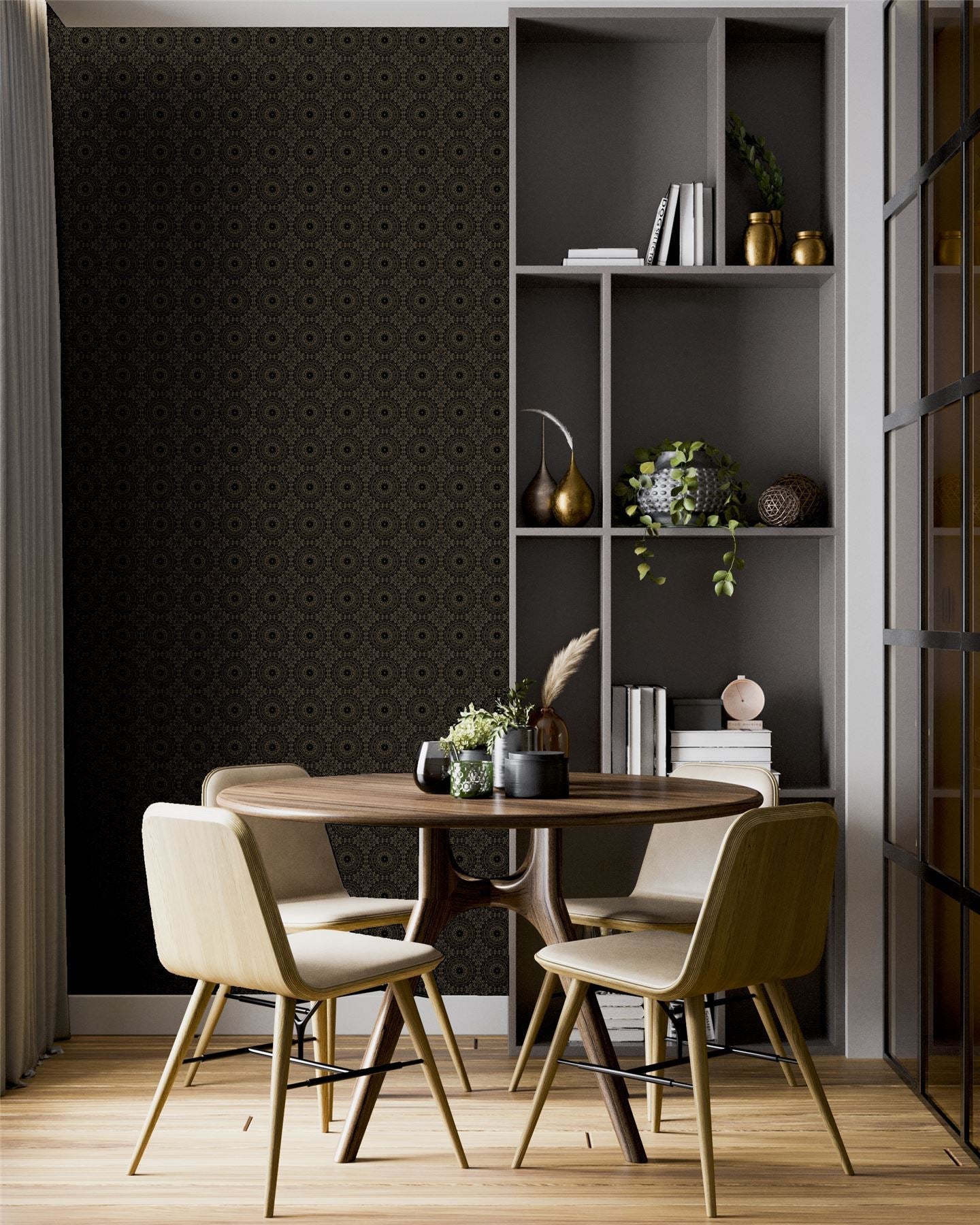 Symmetrical Chic Wallpaper