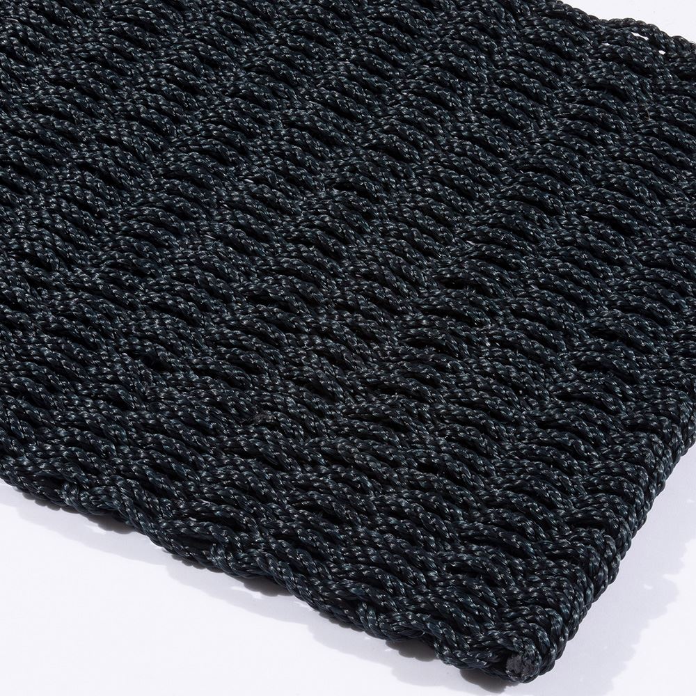 Didsbury Braided Polypropylene 45x75cm Navy Doormat