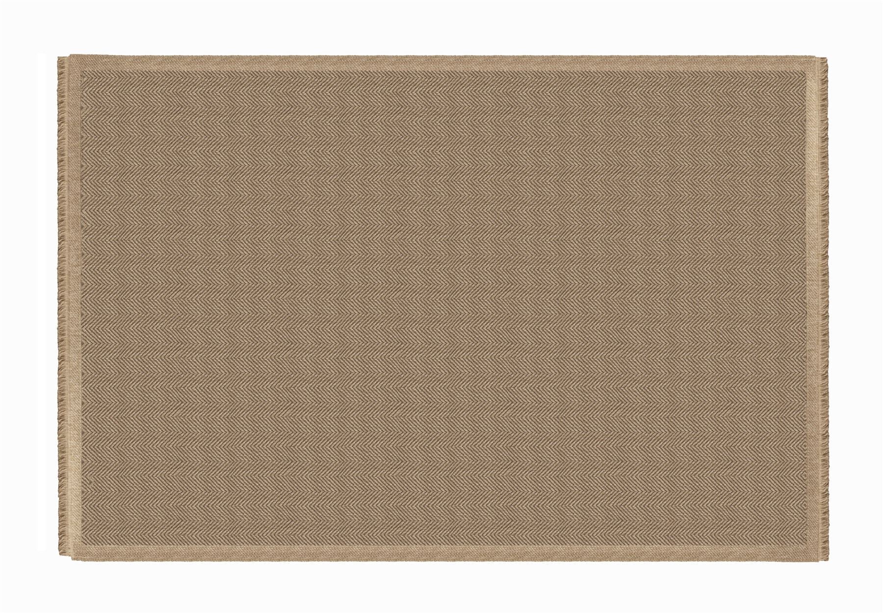 Jute Effect Herringbone Rug