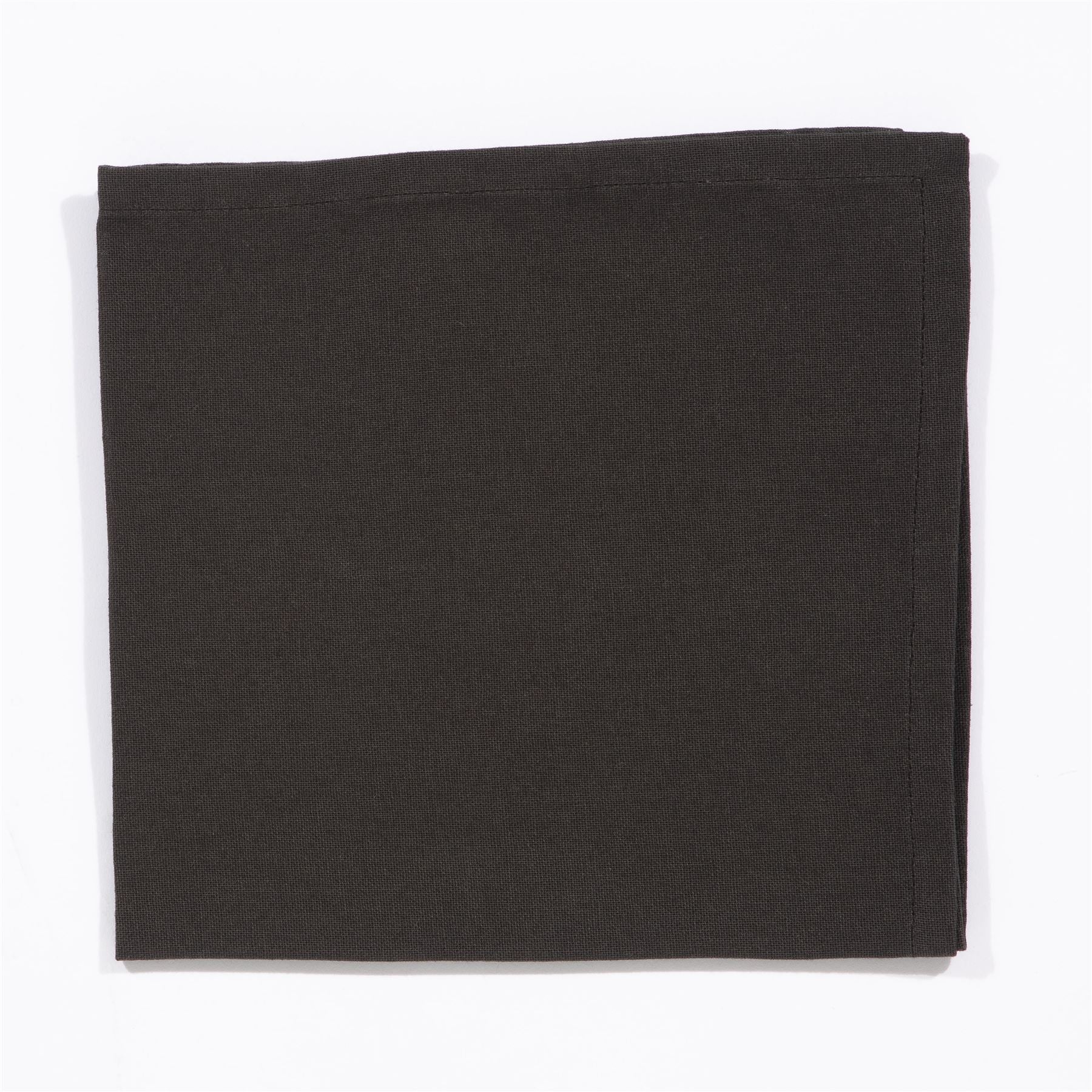 Avon 100% Cotton 45x45cm Black Set of 2 Napkins