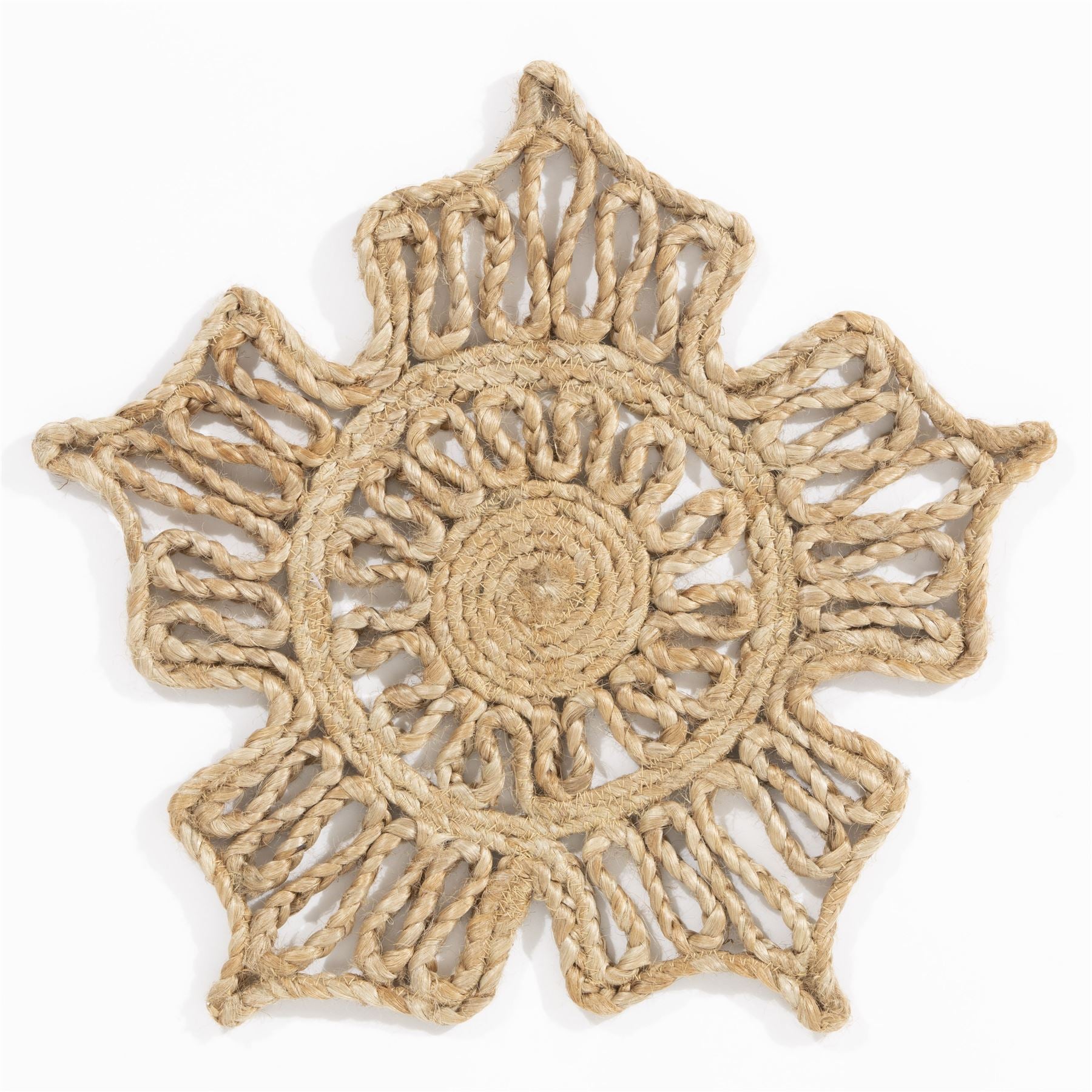 Severn Jute Star 36x36cm Natural Set of 2 Placemats