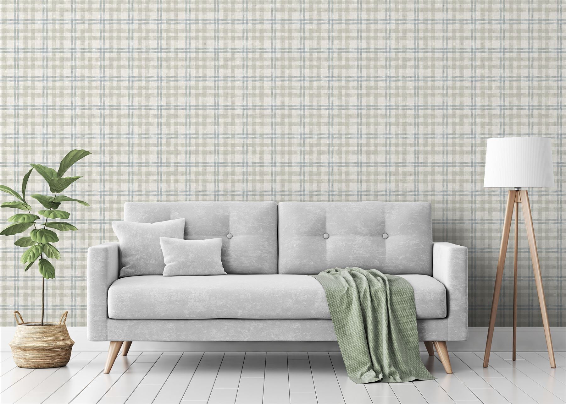 Countryside Check Natural