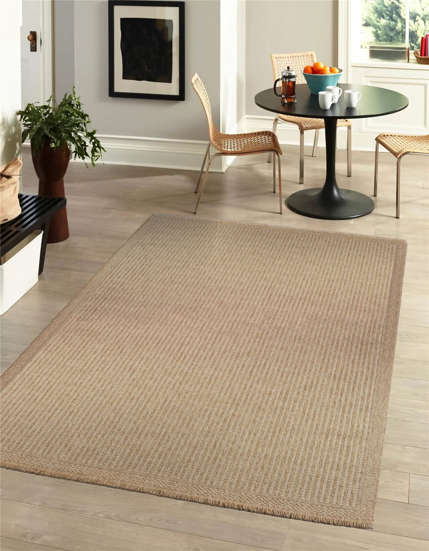 Jute Effect Weave Rug