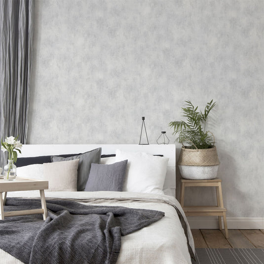 Brushed Texture Grey Wallpaper sw12