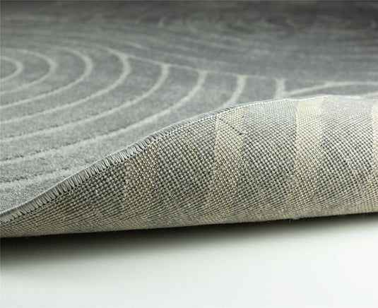 Rhythm Sculpt Grey 120 x 170cm Rug
