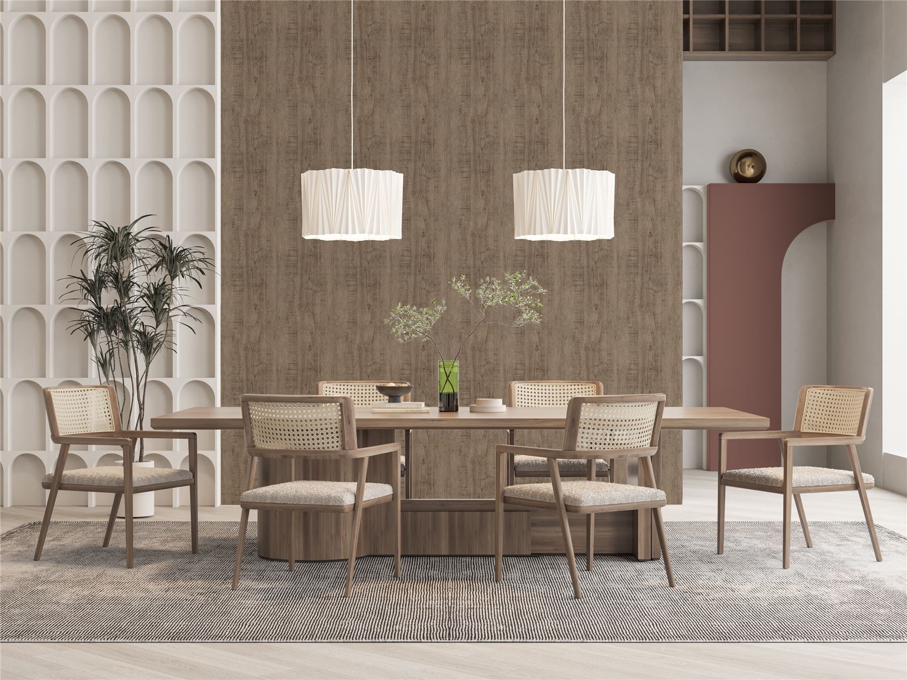 Luxe Timber Wallpaper sw6