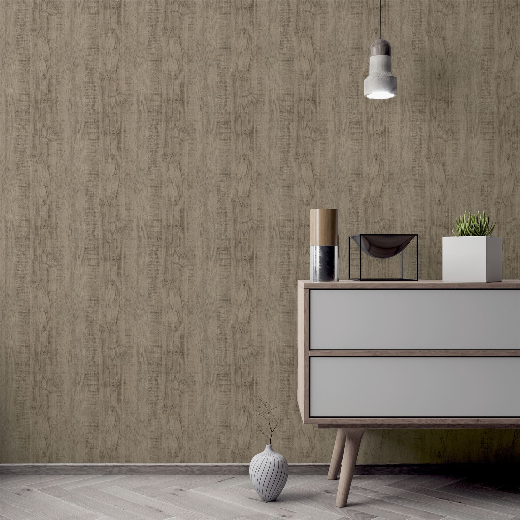 Luxe Timber Wallpaper