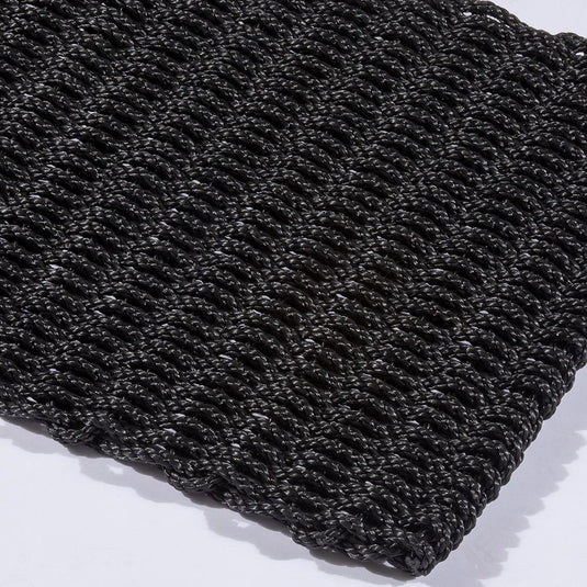 Didsbury Braided Polypropylene 45x75cm Charcoal Doormat