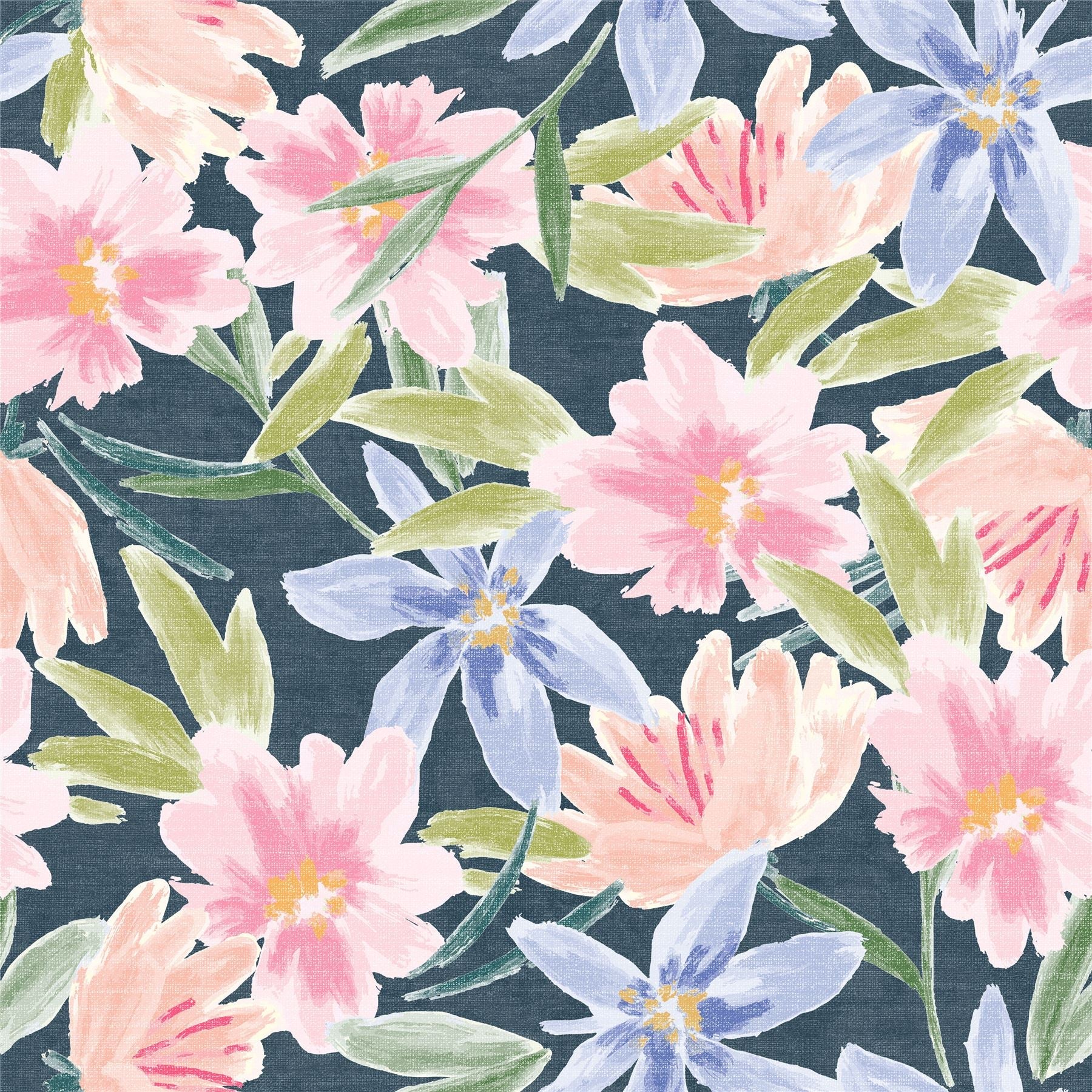Watercolour Floral Wallpaper