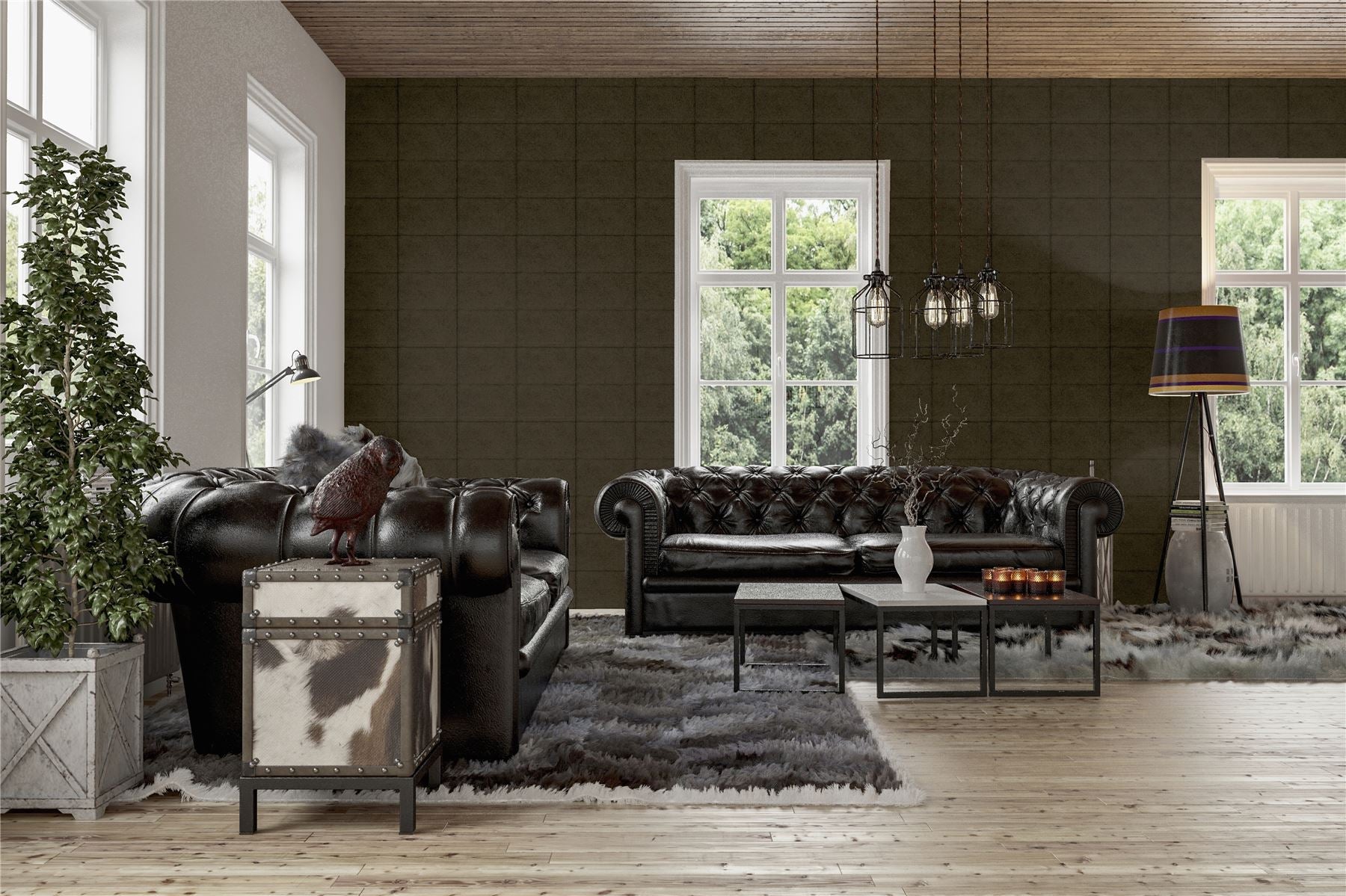 Urban Block Wallpaper