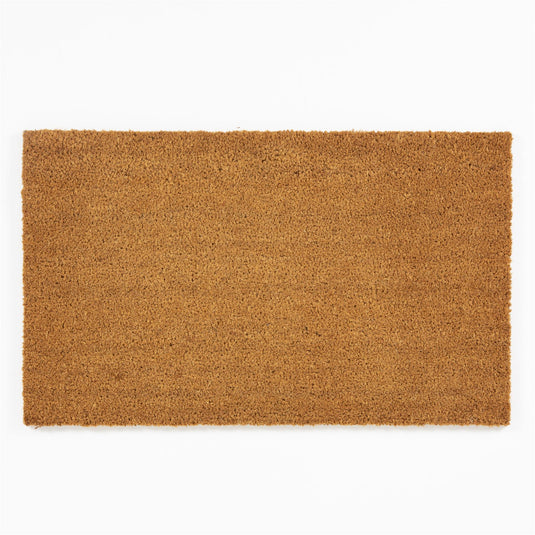 Astley Plain PVC Backed Coir 45x75cm Natural Doormat