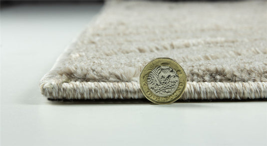 Rhythm Sculpt Natural 120 x 170cm Rug