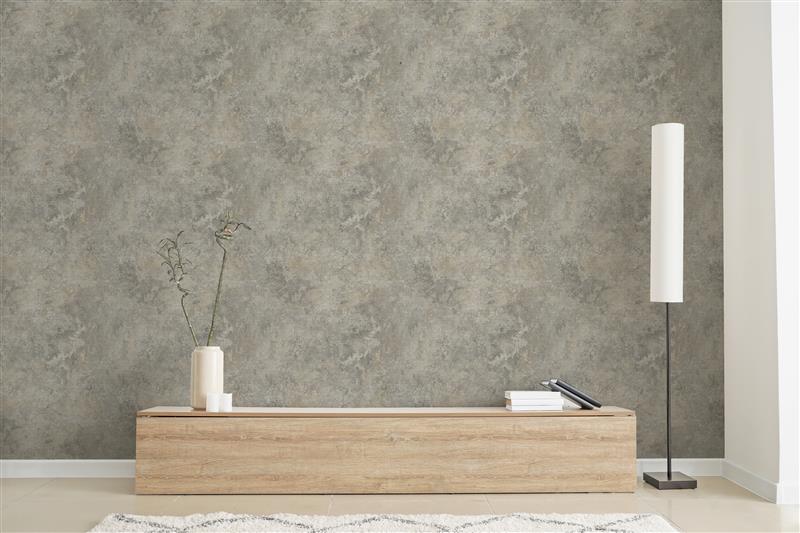 Modern Raffia Natural Wallpaper