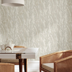 Luxe Texture Soft Silver Wallpaper           