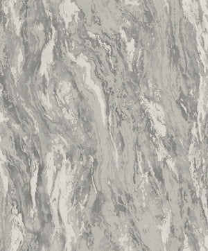 Luxe Texture Pewter Wallpaper                