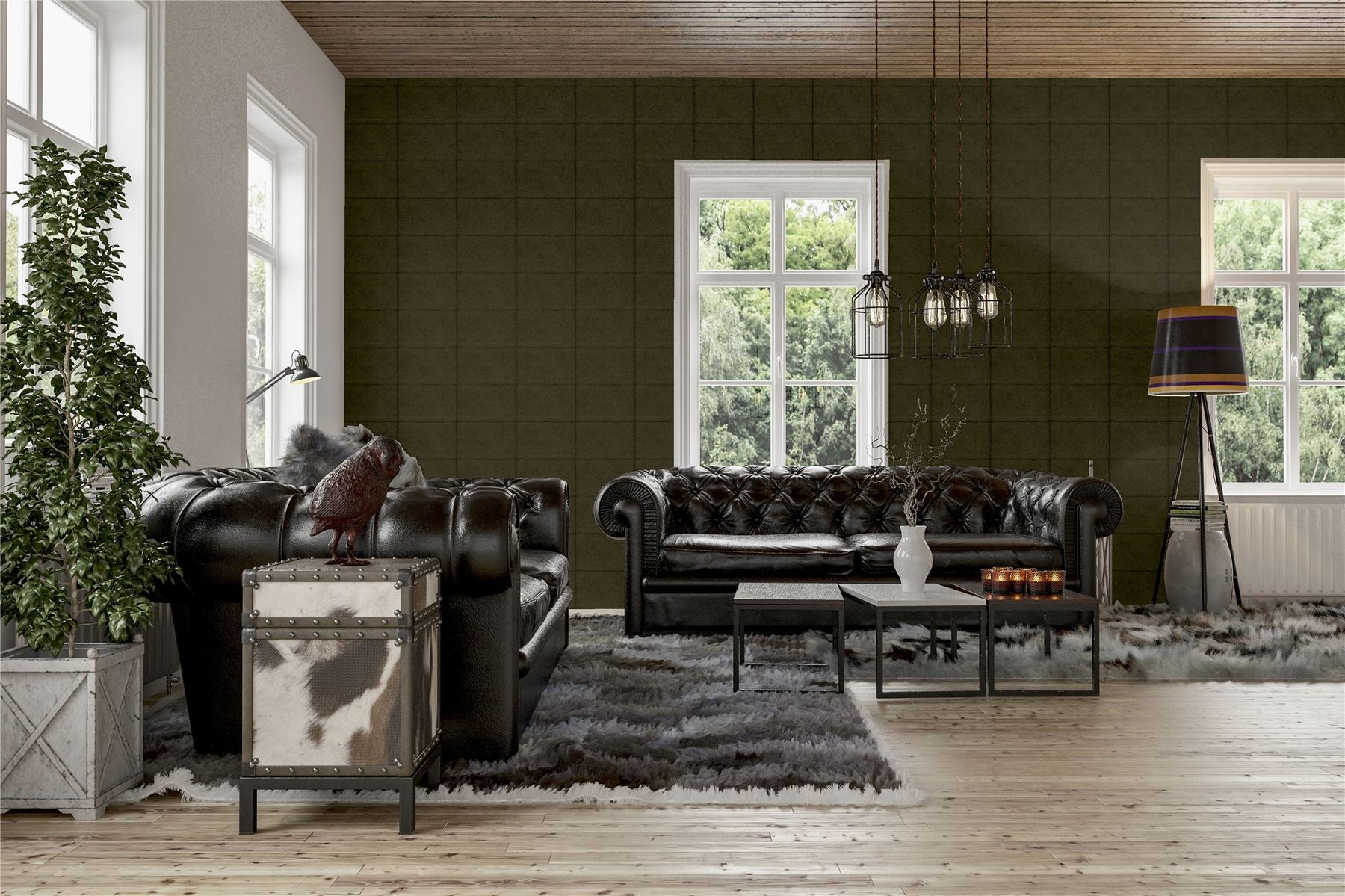 Urban Block Wallpaper