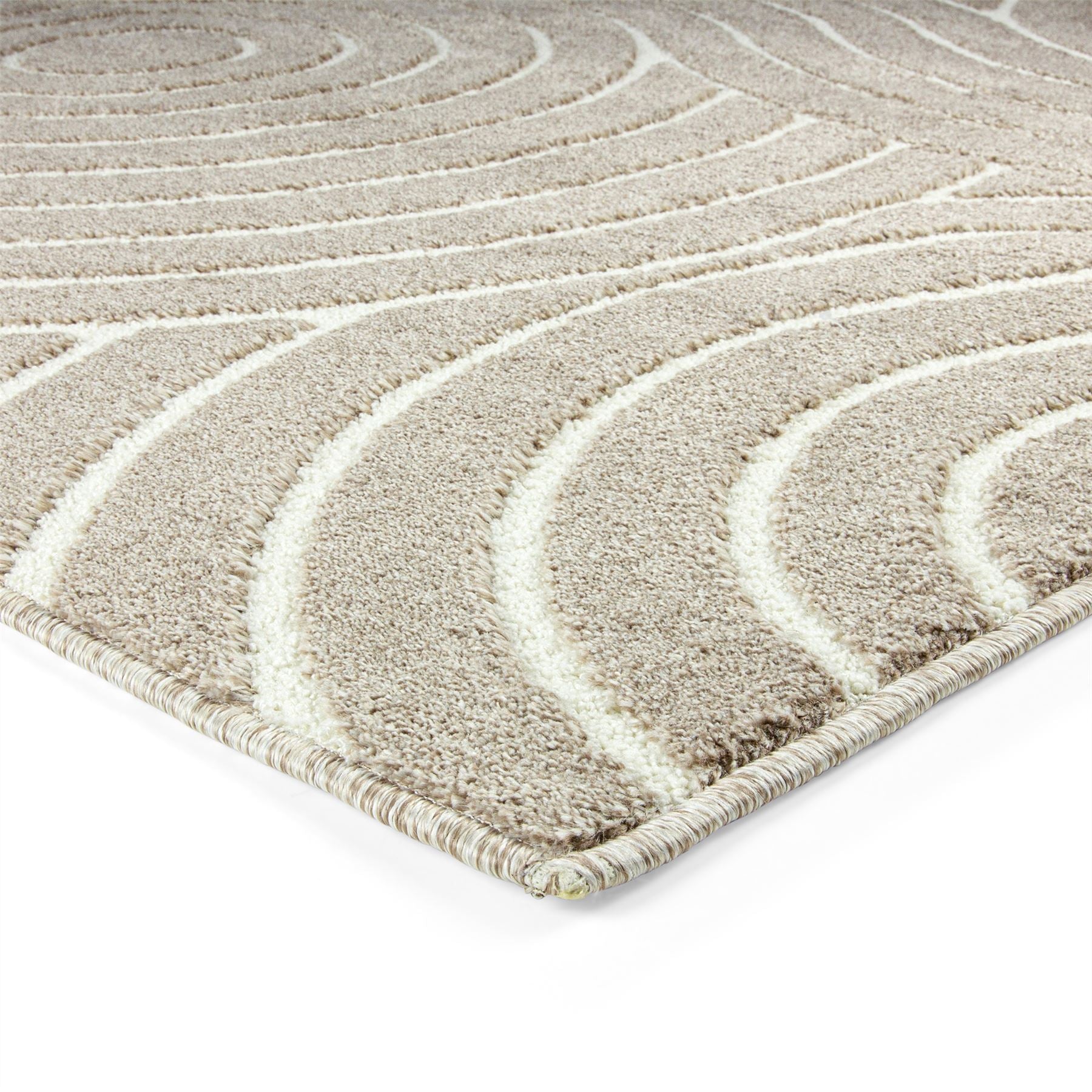 Rhythm Sculpt Natural Rug