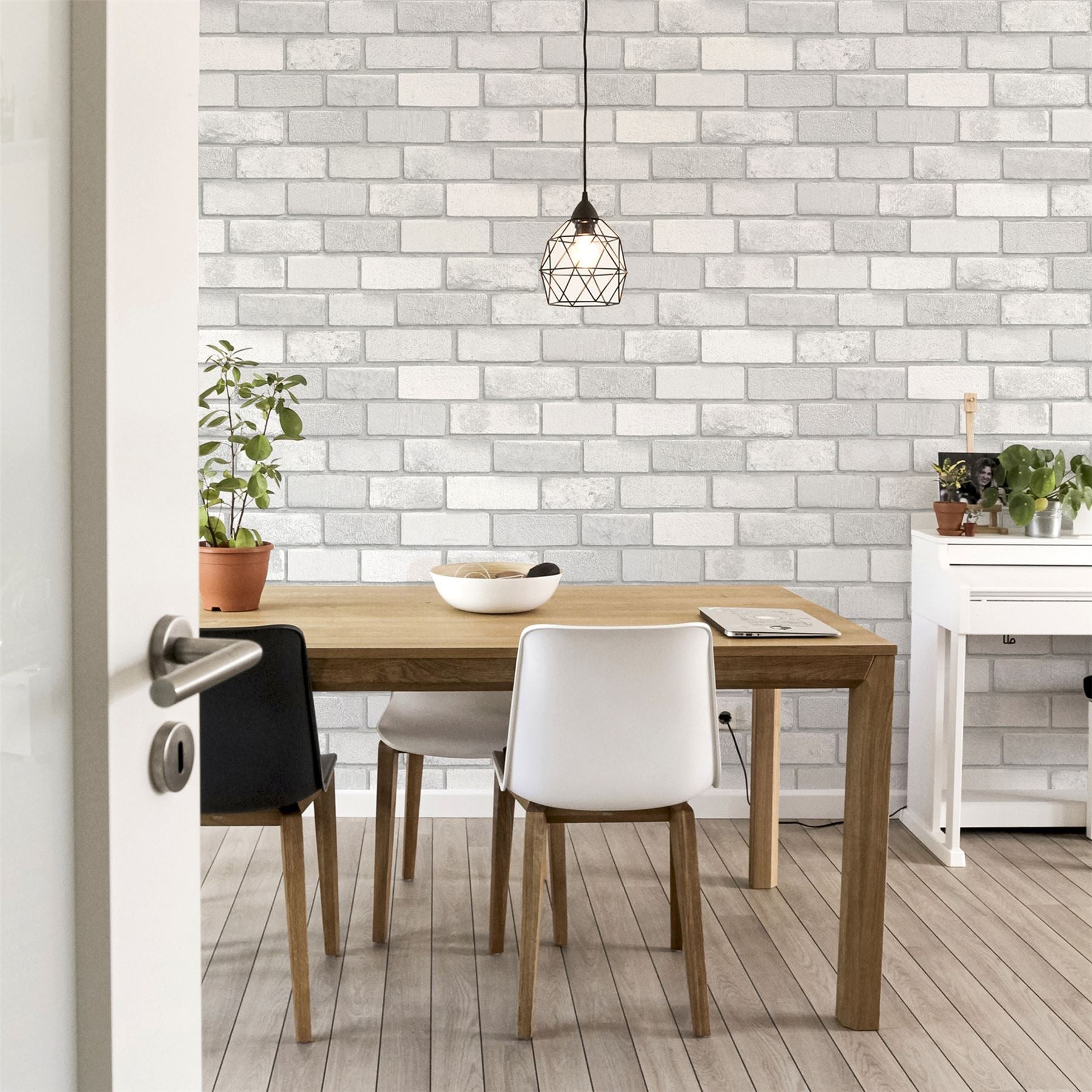 Industrial/Diamond Brick Wallpaper sw12