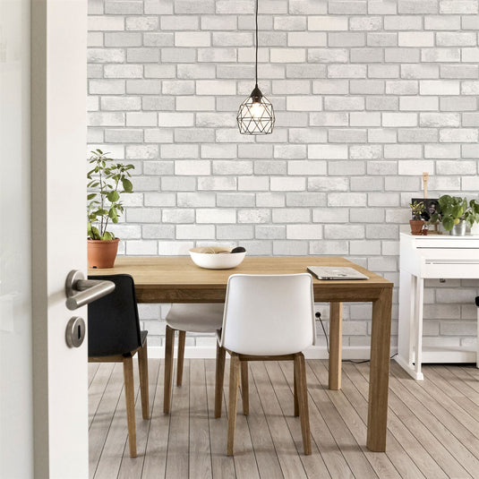 Industrial/Diamond Brick Wallpaper sw12