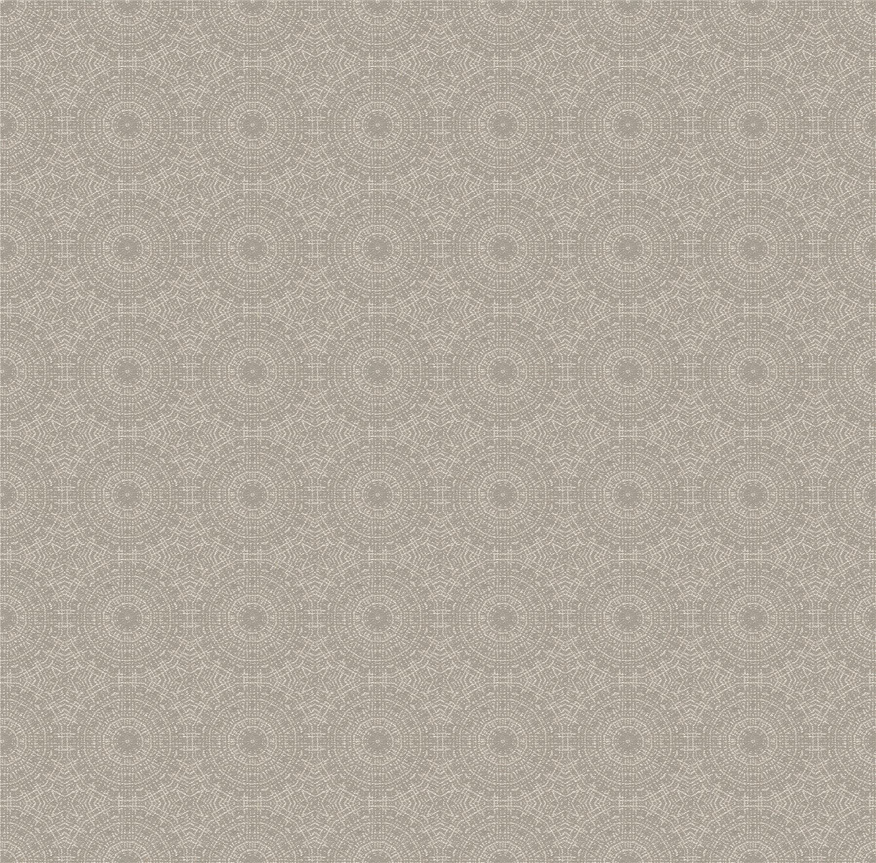 Symmetrical Chic Slate and Silver Wallpaper