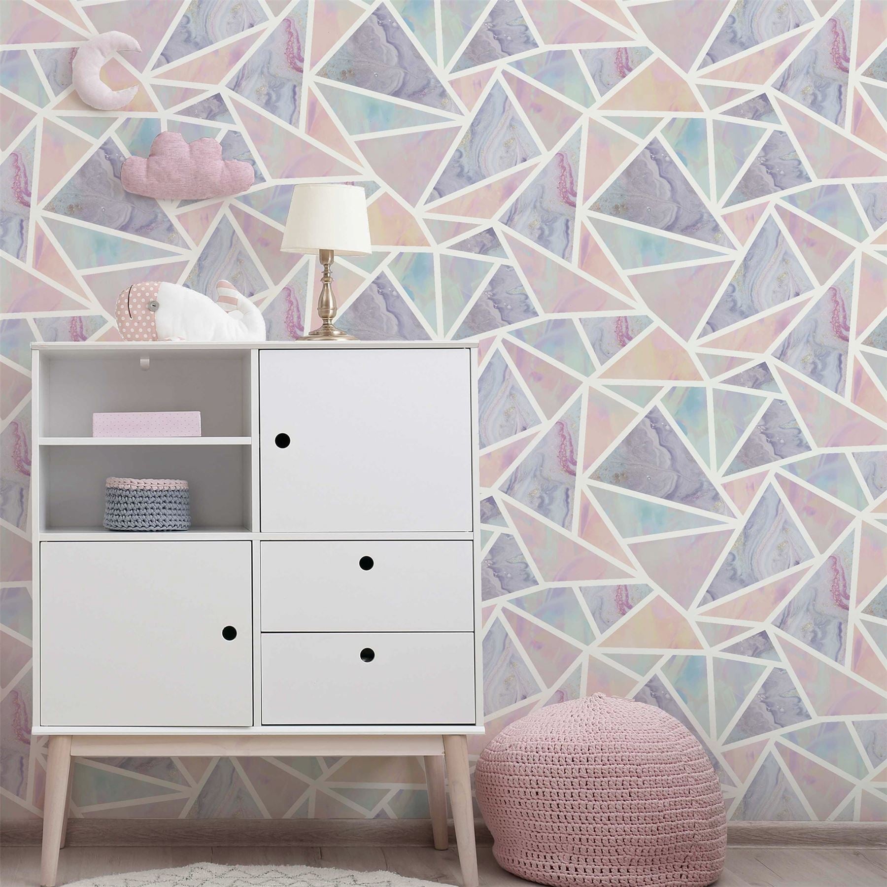 Pastel Geo Multi Wallpaper sw12