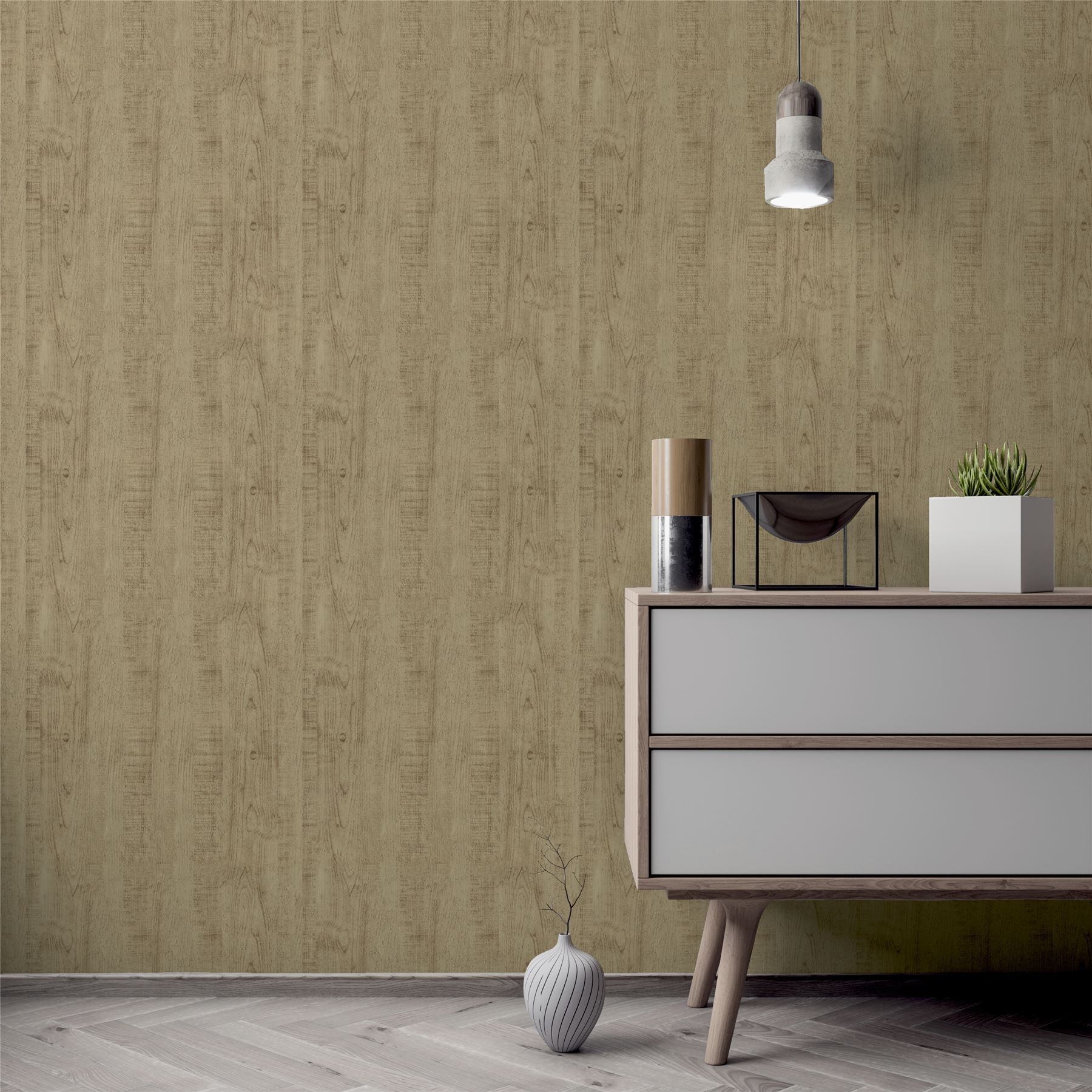 Luxe Timber Wallpaper