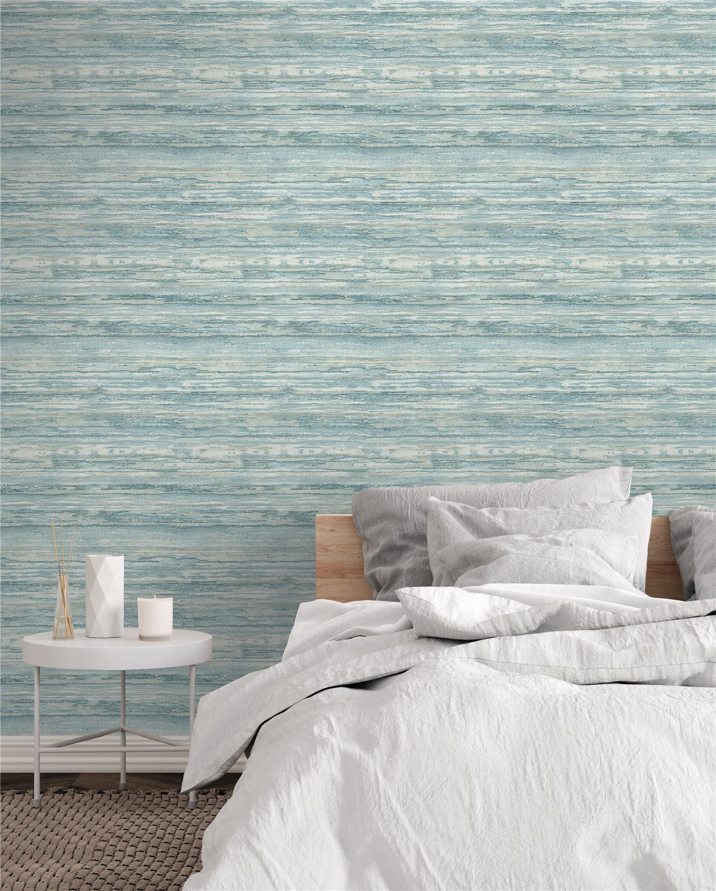 Sahara Soft Blue Wallpaper