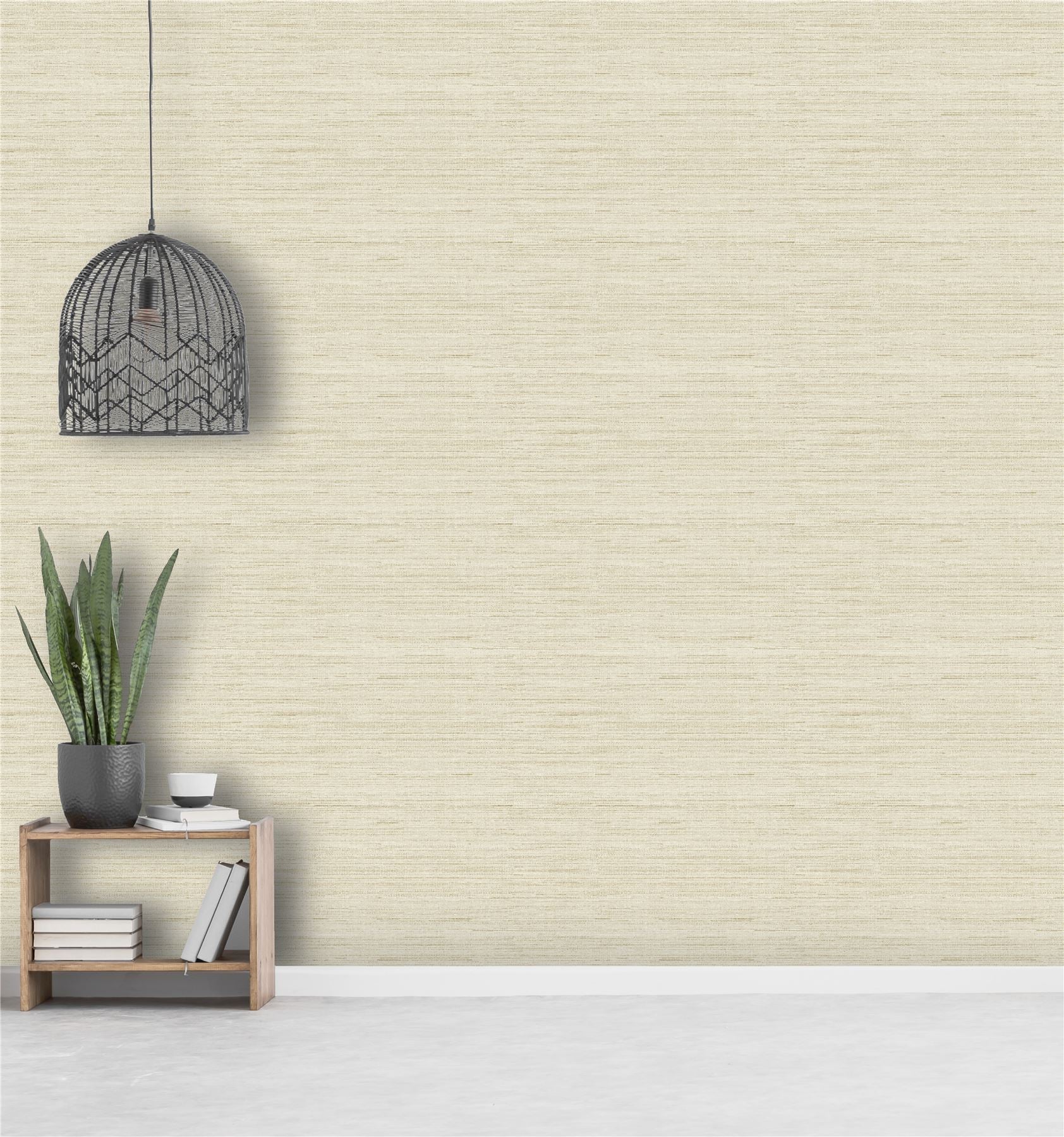 Ginkgo Plain Neutral Wallpaper