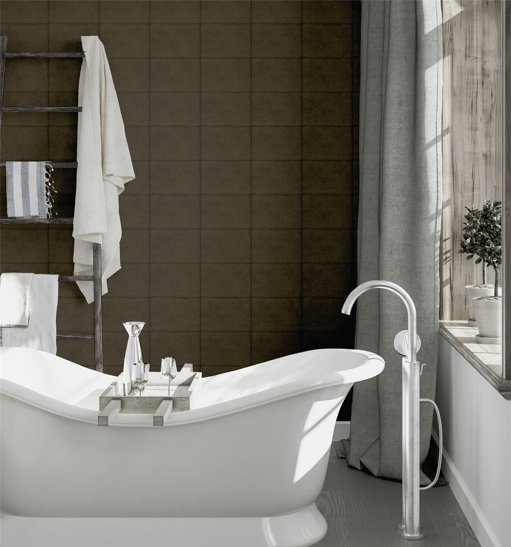 Urban Block Wallpaper