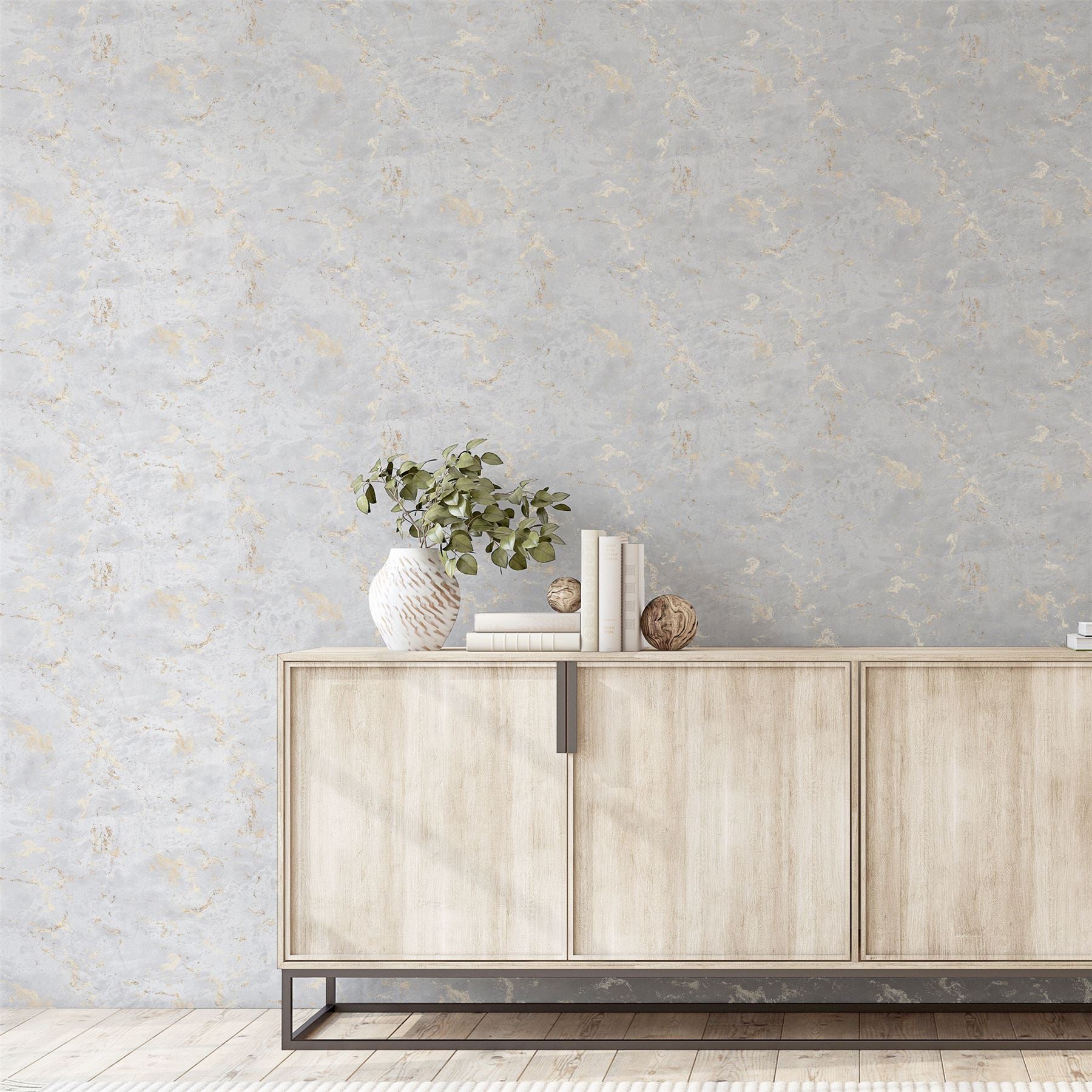 Venetian Plaster Grey/Gold sw12