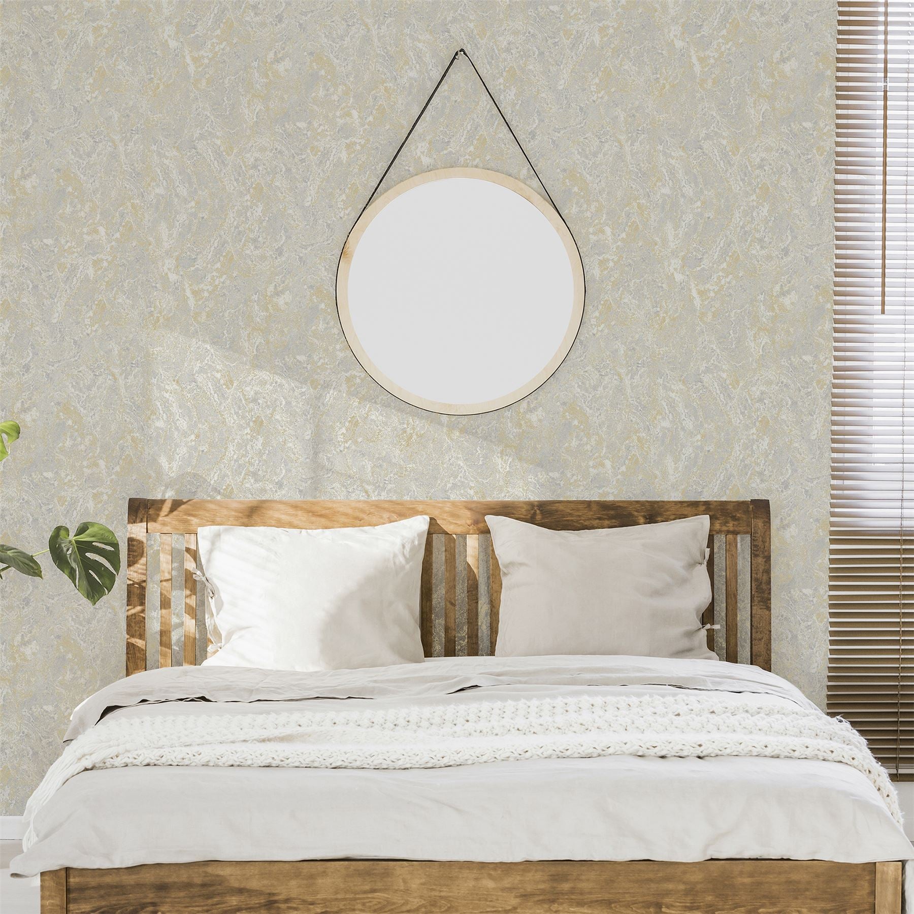 Marble Patina Soft Gold Wallpaper