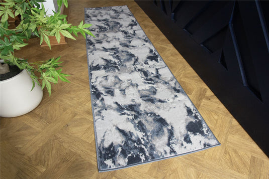 Muse Bahia Marble Navy 60 x 230cm Runner