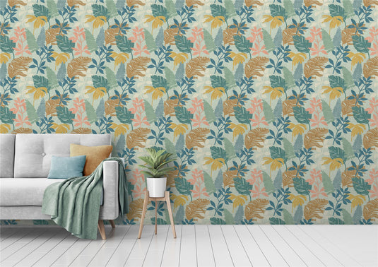 Fun Leaf Multi Wallpaper