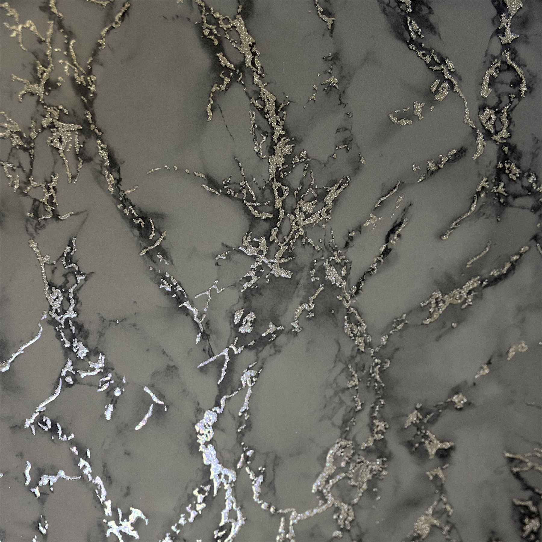 Carrara Marble Charcoal Wallpaper