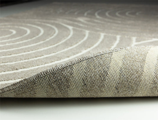 Rhythm Sculpt Natural 120 x 170cm Rug