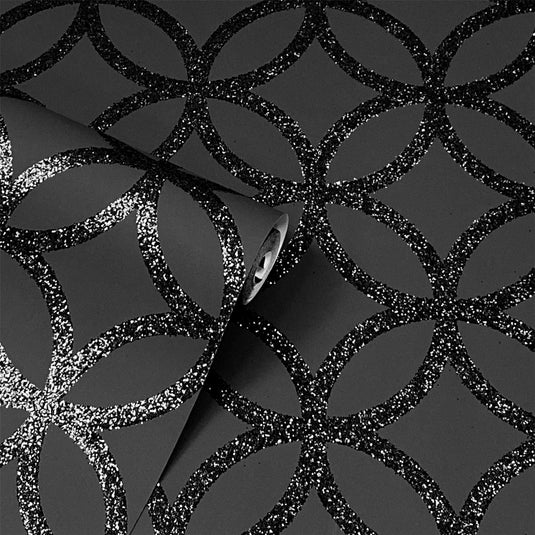 Sequin Geo Wallpaper