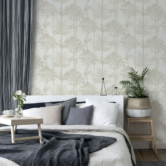 Stardust Tree Neutral Wallpaper sw12