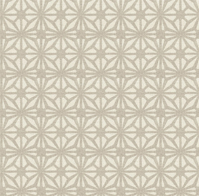 Moorish Mosaic Warm Grey/Silver Wallpaper